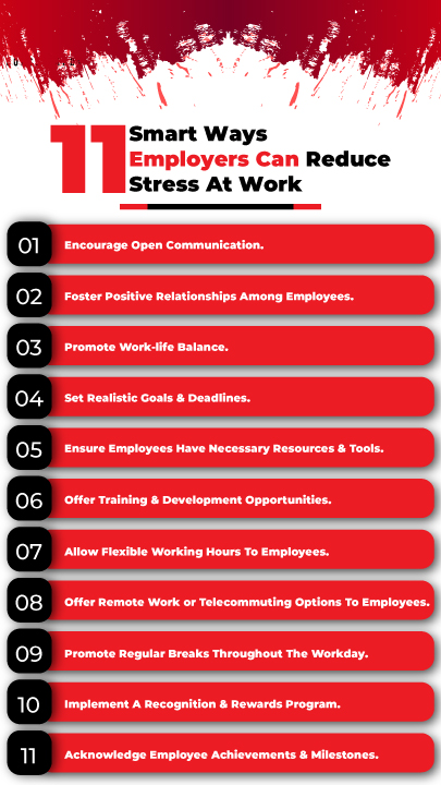 11 smart ways employers can reduce stress at work