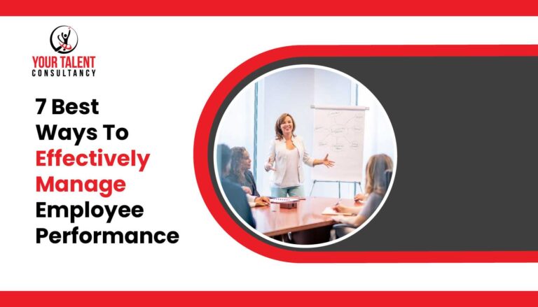 Best Ways To-Effectively Manage Employee Performance-768x439