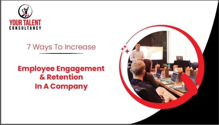 ways to increase employee engagement and retention in company